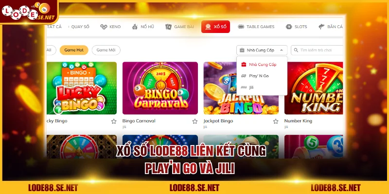Chuyên mục liên kết với nhà phát hành game nổi tiếng