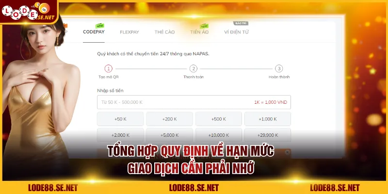 Tổng hợp quy định về hạn mức giao dịch cần phải nhớ